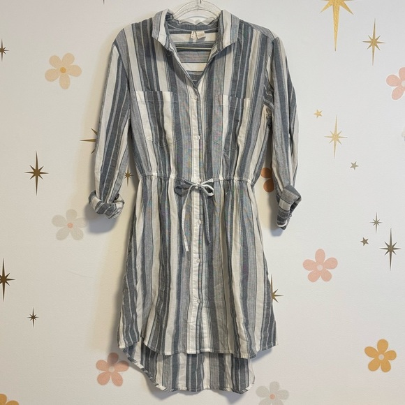 Japna Dresses & Skirts - Women’s Striped Button Down Dress
